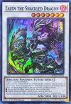 Zalen the Shackled Dragon Super Rare Burst Protocol Inglés