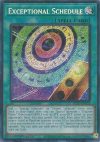 Exceptional Schedule Secret Rare Blazing Dominion Inglés