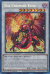 The Crimson King Secret Rare Blazing Dominion Inglés