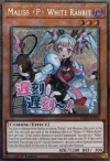 Maliss P White Rabbit Starlight Rare Rarity Collection V Inglés